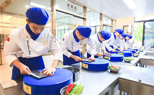 陕西新东方烹饪学校校园环境